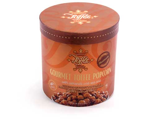 3lb toffee popcorn tin